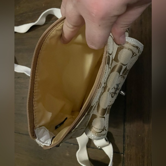 Coach Signature Jacquard Swingback Crossbody Bag - Picture 11 of 14